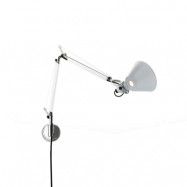 Artemide Tolomeo Micro vägglampa Aluminium