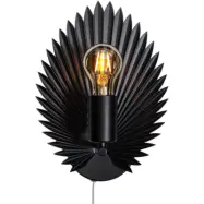 Aruba Vägglampa svart Matt