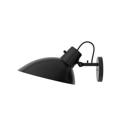 Astep - VV Cinquanta Vägglampa Black/Black w/Switch