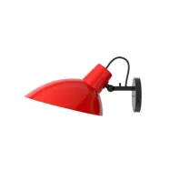 Astep - VV Cinquanta Vägglampa Black/Red