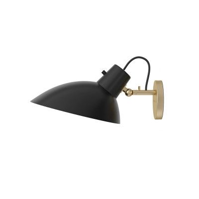 Astep - VV Cinquanta Vägglampa Brass/Black w/Switch
