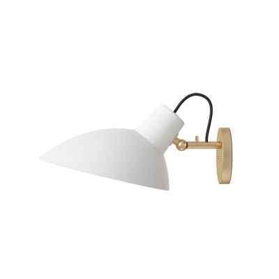 Astep - VV Cinquanta Vägglampa Brass/White