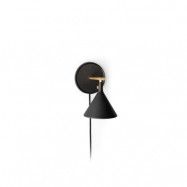 Audo Copenhagen - Cast Sconce Vägglampa Dim. Black