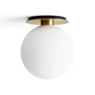 Audo Copenhagen - TR Bulb LED-taklampa, mässing/vit