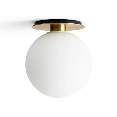 Audo Copenhagen - TR Bulb LED-taklampa, mässing/vit