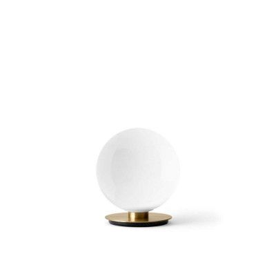 Audo Copenhagen - TR Bulb Vägg-/Taklampa Brushed Brass/Shiny Opal