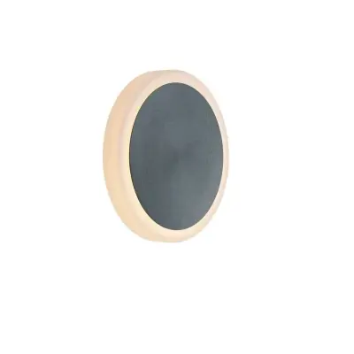 Bankamp - Button Vägglampa/Plafond Ø33 Matt Anthracite