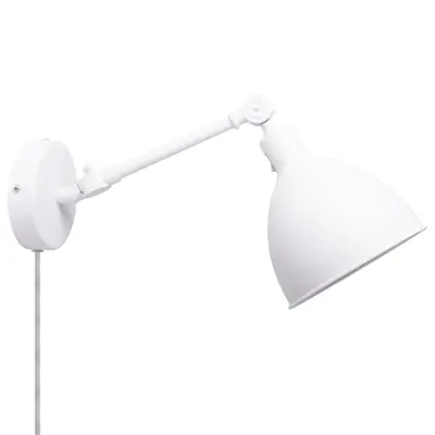 Bazar mini vägglampa, sandvit 25cm