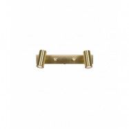 Belid - Cato 2 Vägglampa Blank Slipad Mässing