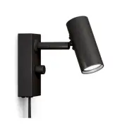 Belid - Cato Vägglampa Matt Svart/Matt Svart
