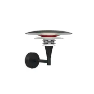 Belid Diablo vägglampa Flat svart/Glossy red
