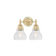 Bergman Vägglampa, polerad mässing