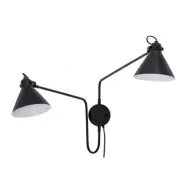 Bloomingville - Felicity Vägglampa Black