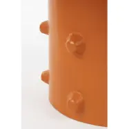 BOLD MONKEY Pinch Me soffbord, runt - orange aluminium (Ø59)