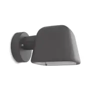 Boo vägglampa IP44 grafitstruktur E27