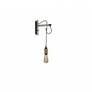 Buster+Punch - Hooked Vägglampa Stone/Brass