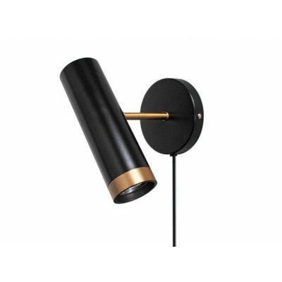 By Rydéns - Puls Vägglampa Black/Brass