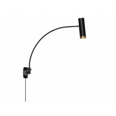 By Rydéns - Puls Vägglampa XL Black/Brass