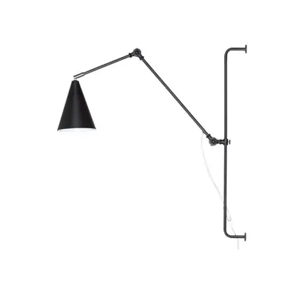 By Rydéns - Yukon Vägglampa Long Matt Black