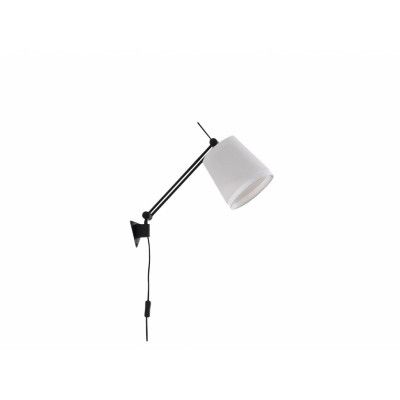 Lucande - Caelia Vägglampa  Black/White