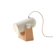 Carronade bord/vägglampa, sand 16cm