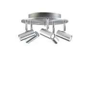 Cato 5-spot Plafond Aluminium - Belid - Metall