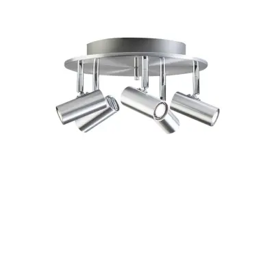 Cato 5-spot Plafond Aluminium Belid - Metall