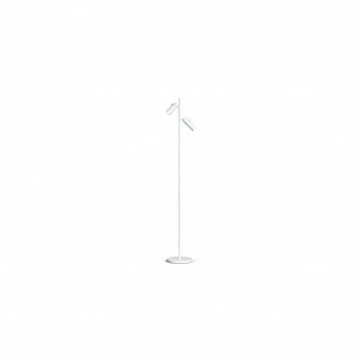 Cato Slim golvlampa mattvit dubbel GU10 MR11