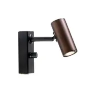 Cato vägglampa LED, oxid 15,4cm