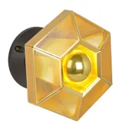 Cell Wall vägglampa, mässing 20cm