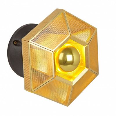 Cell Wall vägglampa, mässing 20cm