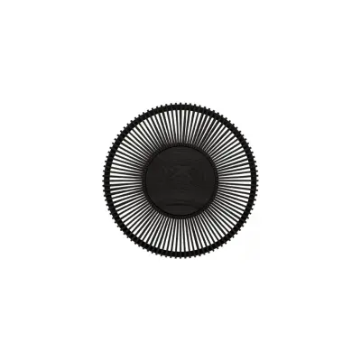 Clava Up vägglampa, svart ek Ø49