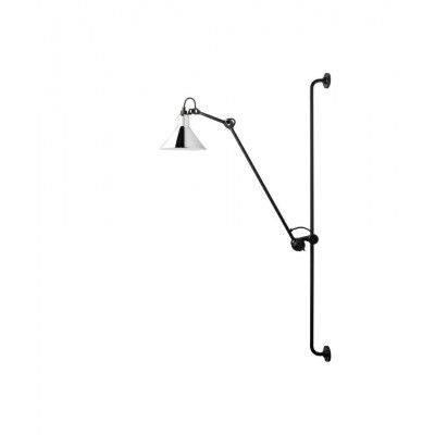 Lampe Gras - 214 Vägglampa Conic Krom