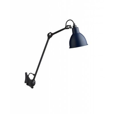 Lampe Gras - 222 Vägglampa Blå/Svart