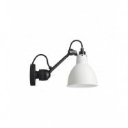 Lampe Gras - 304 Vägglampa Svart/Vit