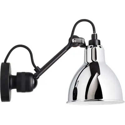 Lampe Gras - 304CA Vägglampa Krom/Glossy