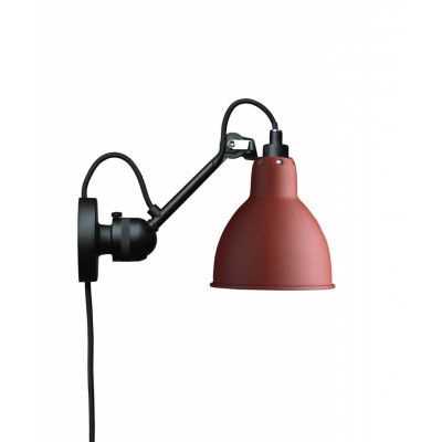 Lampe Gras - 304CA Vägglampa Röd