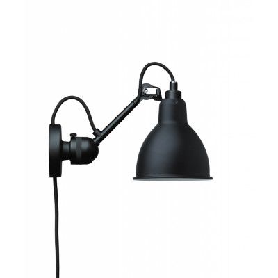 Lampe Gras - 304CA Vägglampa Svart