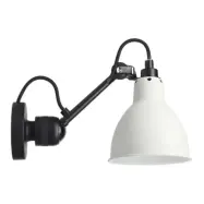 Lampe Gras - 304CA Vägglampa Svart/Vit
