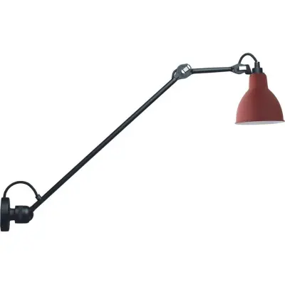 Lampe Gras - 304L60 Vägglampa Röd