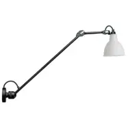 Lampe Gras - 304L60 Vägglampa Svart/Glas