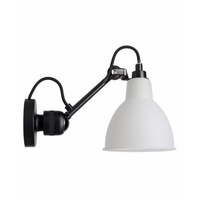 Lampe Gras - 304SW Vägglampa Svart/Glas Lampe Gras