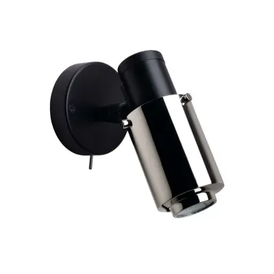 DCWéditions - Biny Spot LED m/Stömbrytare Svart/NickelDCW