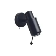 DCW - Biny Spot LED m/Stömbrytare&Stav Svart/Svart