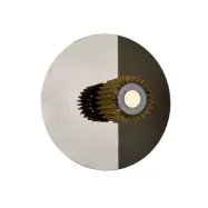 DCW - In The Sun 380 Vägglampa Silver/Guld