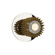 DCW - In The Sun 190 Vägglampa Silver/Guld