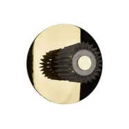 DCW - In The Sun 270 Vägglampa Guld/Silver