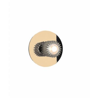 DCW - In The Sun 270 Vägglampa Guld/Silver