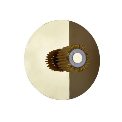 DCW - In The Sun 380 Vägglampa Guld/Guld