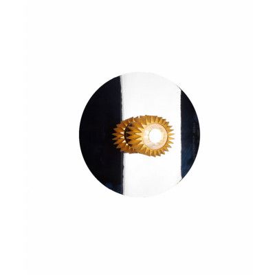 DCW - In The Sun 380 Vägglampa Silver/Guld